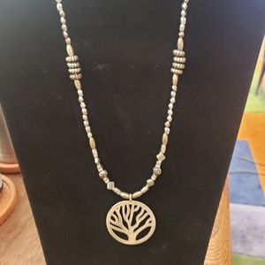 Handmade tree of life necklace